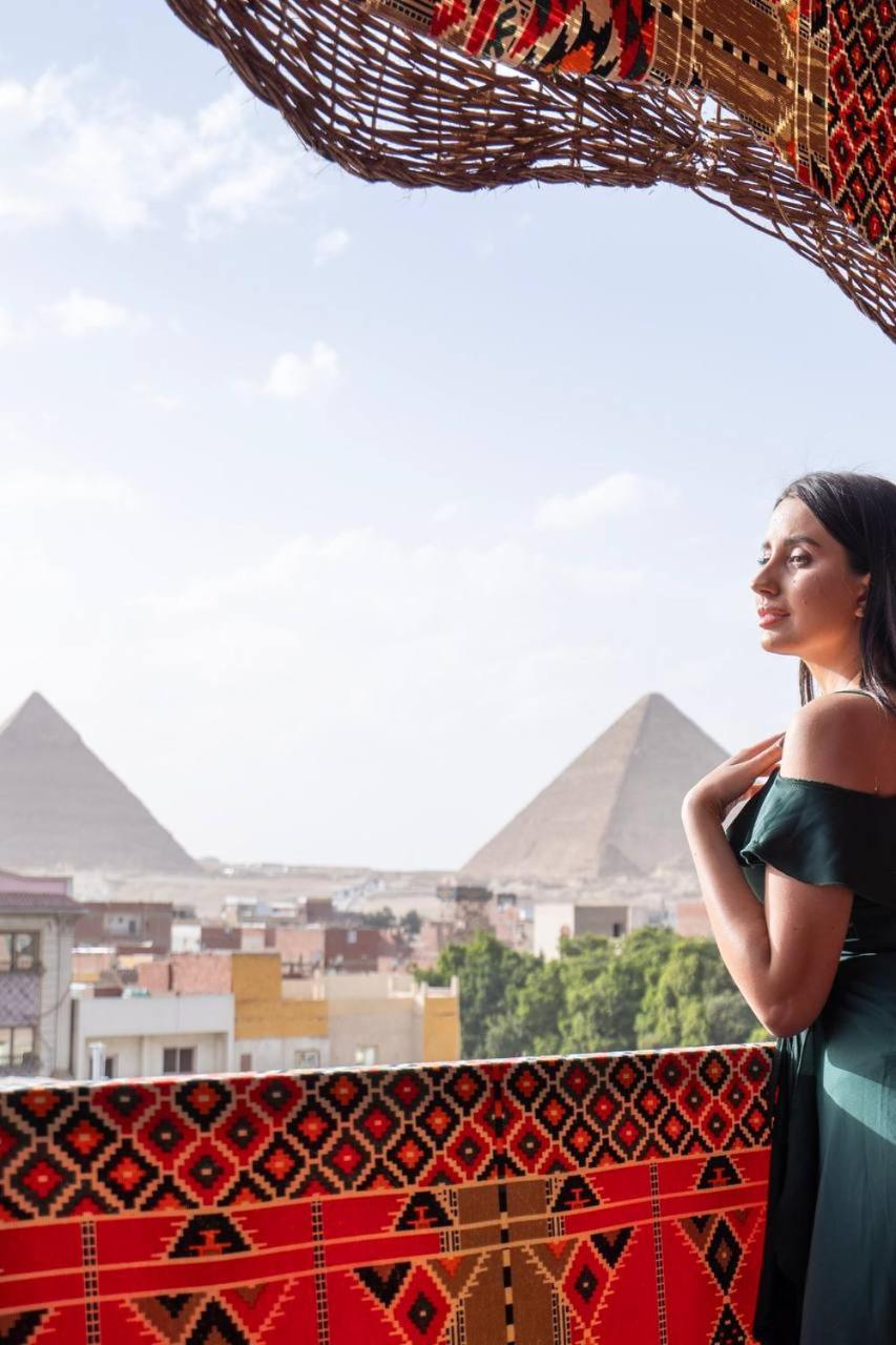Majestic View Pyramids Inn Kafret el-Gabal المظهر الخارجي الصورة