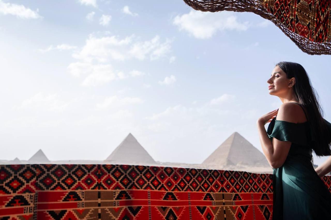 Majestic View Pyramids Inn Kafret el-Gabal المظهر الخارجي الصورة