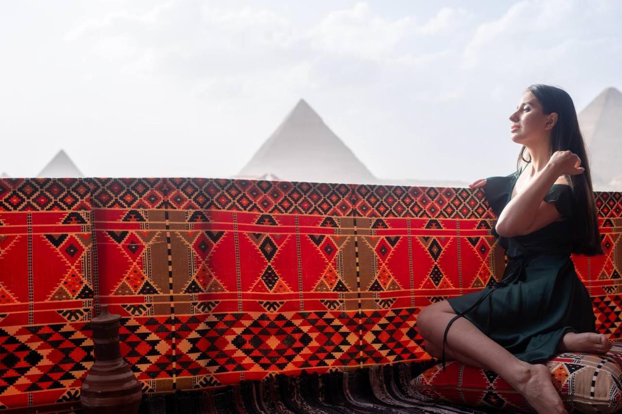 Majestic View Pyramids Inn Kafret el-Gabal المظهر الخارجي الصورة