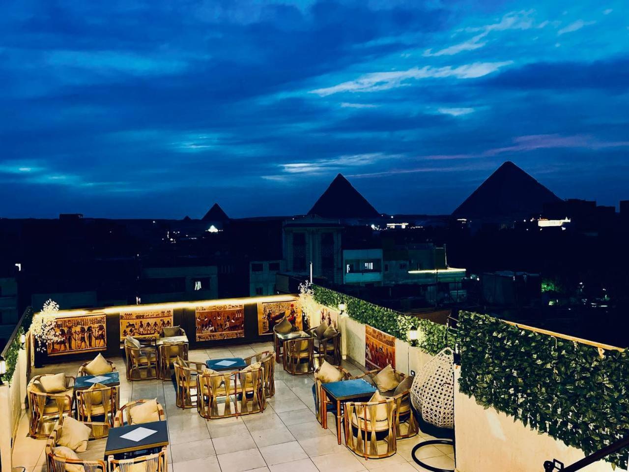 Majestic View Pyramids Inn Kafret el-Gabal المظهر الخارجي الصورة